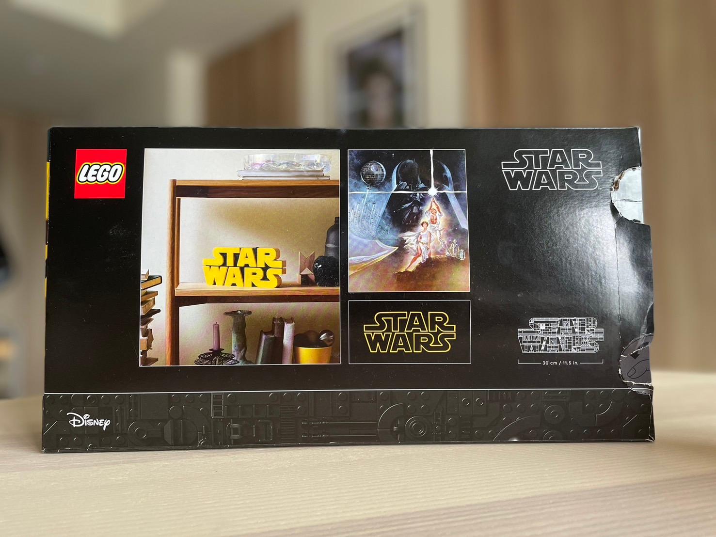 LEGO 75407 スター・ウォーズロゴ 裏面商品画像