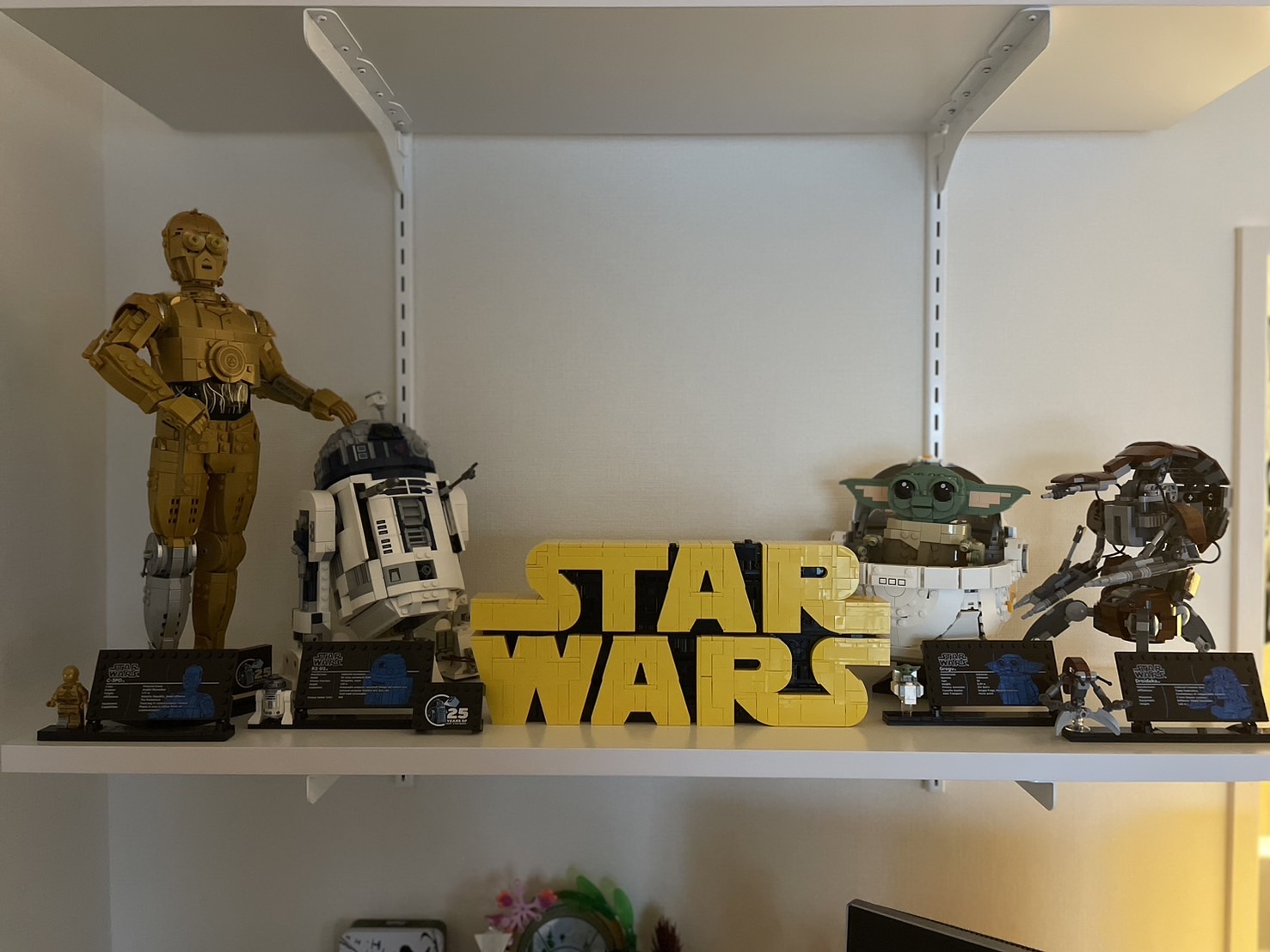 LEGO 75407 スター・ウォーズロゴ 他のスター・ウォーズセットとの配置画像